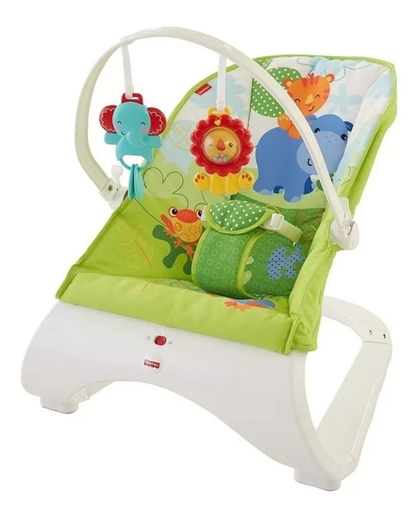 CADEIRA VIBRATORIA AMIGOS DA FLORESTA FISHER PRICE