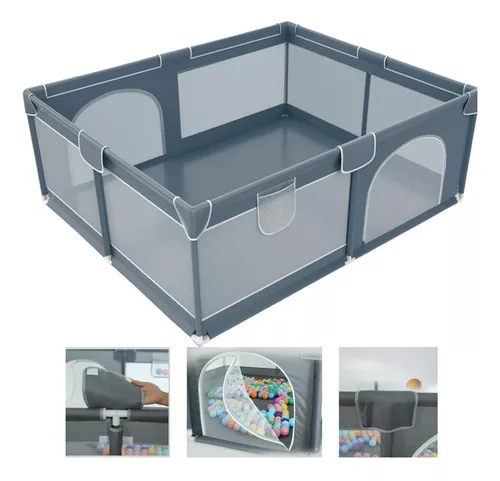 CERCADINHO INFANTIL ACOMPANHA 200 BOLINHAS