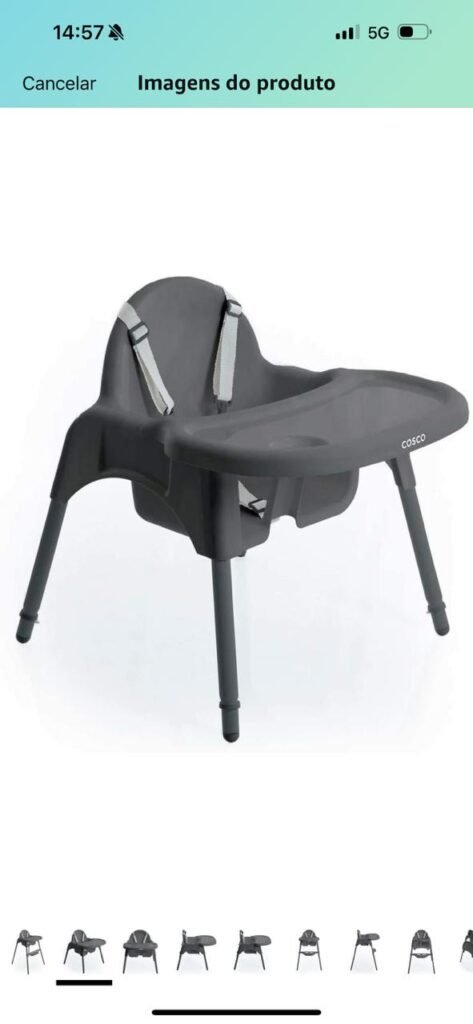 CADEIRA DE ALIMENTAÇÃO COSCO