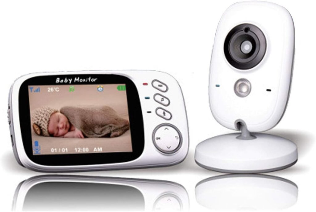 Babá Eletrônica Câmera Sem Fio Visão Noturna