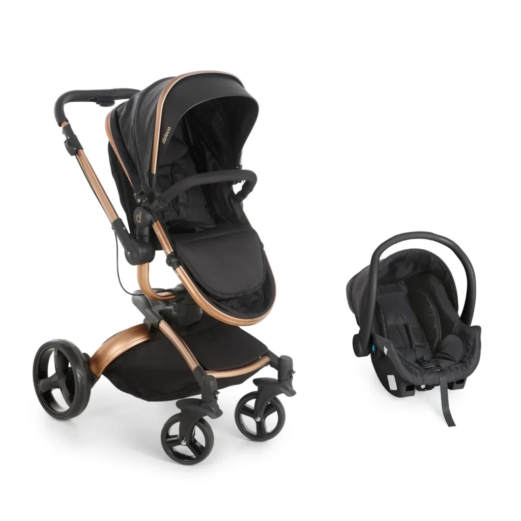 Carrinho de Bebê Vulkan Preto – Dzieco